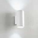 Buitenwandlamp van aluminium met dubbele verlichting H19cm Nevada Korting