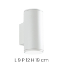 Buitenwandlamp van aluminium met dubbele verlichting H19cm Nevada Aankoop