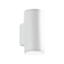 Buitenwandlamp van aluminium met dubbele verlichting H19cm Nevada Afmetingen