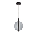 Hanglamp van glas en metaal Ø30cm Juis S Aanbod
