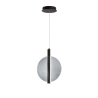 Hanglamp van glas en metaal Ø30cm Juis S Aanbod