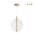 Hanglamp in glas en metaal Ø45cm Juis L Aanbieding