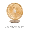 Design tafellamp met versierd glas Jokey LT Voorraad