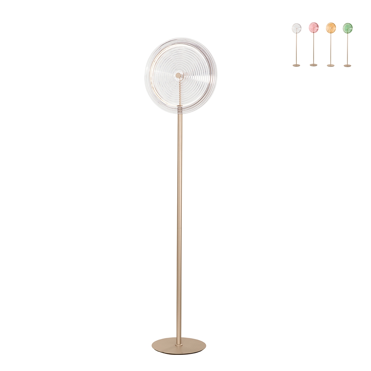 LED vloerlamp H170cm in metaal en glas Jokey PT Aanbod LED vloerlamp H170cm in metaal en glas Jokey PT Aanbod
