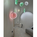 LED vloerlamp H170cm in metaal en glas Jokey PT Kortingen