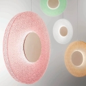 LED-hanglamp Ø45cm met graniglia glas Candy Kortingen