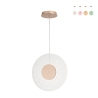 LED-hanglamp Ø45cm met graniglia glas Candy Aanbod