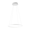 Moderne witte metalen LED hanglamp cirkelvormig Skyround-S Verkoop
