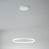 Moderne witte metalen LED hanglamp cirkelvormig Skyround-S Voorraad
