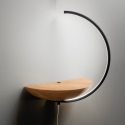 LED wandlamp van hout met dimmer voor slaapkamer Roseg Verkoop