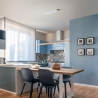 Moderne hanglamp van hout met LED voor keuken en woonkamer Ribot-S Korting