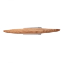 Moderne LED-wandlamp in hout en metaal Ribot-P Aanbod