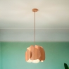 Moderne houten plafondlamp Pevero-S Verkoop