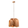 Moderne houten plafondlamp Pevero-S Aanbod