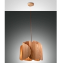 Moderne houten plafondlamp Pevero-S Kortingen