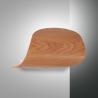 Moderne LED-wandlamp in hout en metaal Pevero-P Aanbod