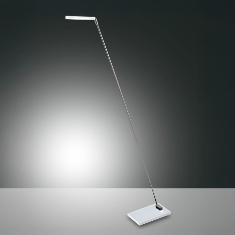 Pampada LED design vloerlamp van metaal met witte voet Niki Aanbieding