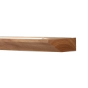 Houten en glazen wandlamp met LED en dimmer Linus Korting