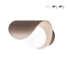 Moderne LED wandlamp in metaal en geblazen glas Adria-P Aanbieding