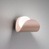 Moderne LED wandlamp in metaal en geblazen glas Adria-P Korting