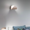 Moderne LED wandlamp in metaal en geblazen glas Adria-P Kortingen
