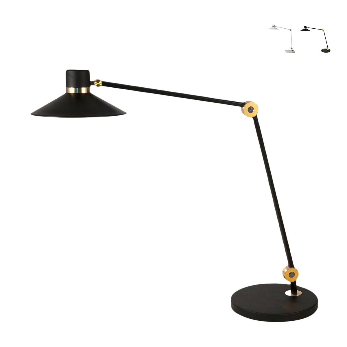 Moderne LED-bureaulamp met verstelbare armen Panarea Aanbieding Moderne LED-bureaulamp met verstelbare armen Panarea Aanbieding