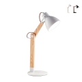 Moderne tafellamp bureau in hout Scandinavisch design Sveva-T Aanbieding