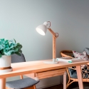 Moderne tafellamp bureau in hout Scandinavisch design Sveva-T Verkoop