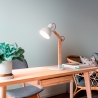 Moderne tafellamp bureau in hout Scandinavisch design Sveva-T Verkoop