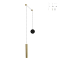 Moderne metalen LED-hanglamp met cilindrische diffuser Prado-D Aanbieding