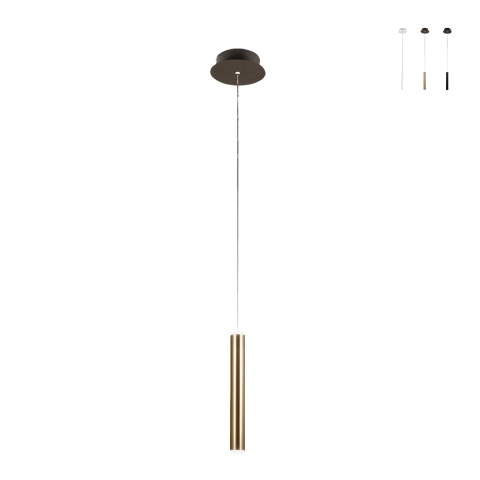 Moderne LED hanglamp met cilindrische diffuser Prado-C Aanbieding