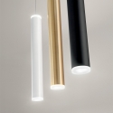 Moderne LED hanglamp met cilindrische diffuser Prado-C Voorraad