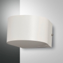 Moderne buitenwandlamp voor tuin in cilindervorm van aluminium en glas Lao Aanbod
