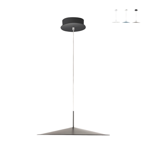 Moderne hanglamp met cirkelvormige LED-diffuser Kasa Aanbieding