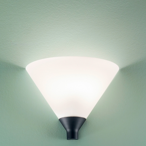 Klassieke wandlamp in geblazen glas Vincent-P Aanbieding