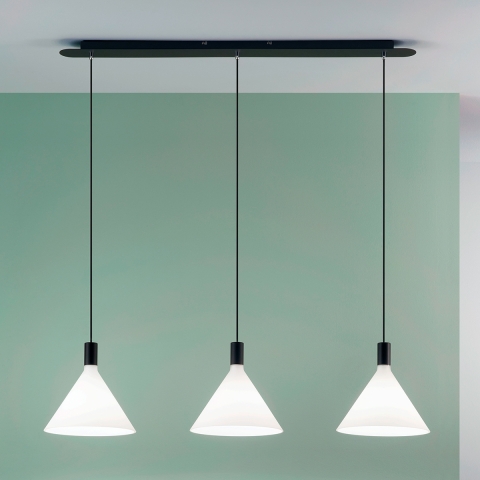 Klassieke kroonluchter met 3 lampen voor keuken en woonkamer Vincent-LS Aanbieding