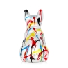 Popart beeld Franse bulldog sculptuur, meerkleurige hars, Vorm XL Aanbod