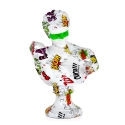 Decoratief pop-art sculptuur buste in hars met graffiti-effect Snark-PA Aanbieding