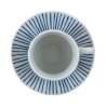 Set van 6 porseleinen espressokopjes met schoteltje 90ml Marea C Afmetingen