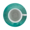 Set van 6 porseleinen espressokopjes met schoteltje 90ml Marea C Kosten