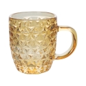 Set van 6 gekleurde glazen espressokopjes 90ml Geometrie C Catalogus