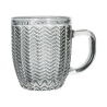 Set van 6 gekleurde glazen espressokopjes 90ml Geometrie C Kosten