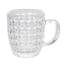 Set van 6 gekleurde glazen espressokopjes 90ml Geometrie C Aankoop