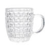 Set van 6 gekleurde glazen espressokopjes 90ml Geometrie C 