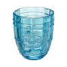 Set van 6 waterglazen 265ml in glas met arabeskdecor Syrah Ocean Catalogus