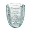 Set van 6 waterglazen 265ml in glas met arabeskdecor Syrah Ocean Voorraad