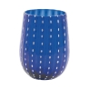 Set van 6 waterglazen 240ml met bewerkte glasoppervlakte Shiraz Korting