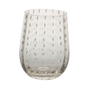 Set van 6 waterglazen 240ml met bewerkte glasoppervlakte Shiraz Keuze