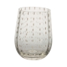 Set van 6 waterglazen 240ml met bewerkte glasoppervlakte Shiraz Keuze