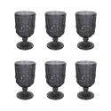 Set van 6 glazen 300 ml met reliëfdecor Nobilis C Aanbieding